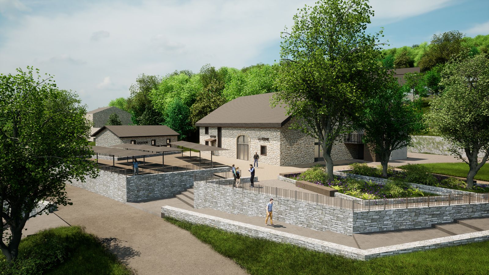 Borzee - Huis in de Ardennen